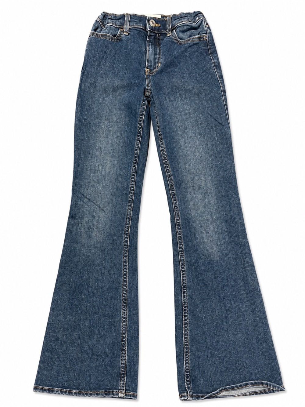 Abercrombie Kids High Rise Flare Jeans Girls Size 9/10 Long